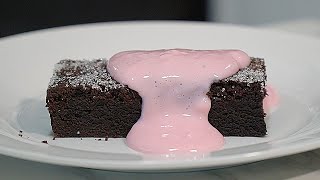 CONCRETE CHOCOLATE Old School Cake amp Pink Custard [upl. by Aggi]