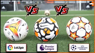 Which PRO Football is Best ⚽ Nike vs adidas vs Puma Match Balls [upl. by Martz279]