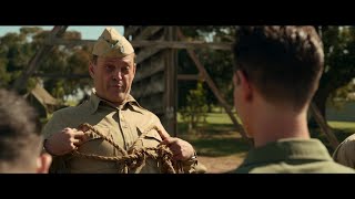 Training on tying a bowline knot  one for each titty scene  Hacksaw Ridge 2016 [upl. by Aistek853]