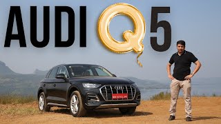 2021 Audi Q5 Hindi Review  The best allround Audi SUV [upl. by Alisa608]