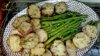 Grill Roasted Crispy Garlic Parmesan Asparagus  How to ccok garlicparmesan asparagus grilled [upl. by Car]