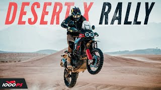 Review  Ducati DesertX Rally 2024  Extreme desert test [upl. by Nnylimaj]