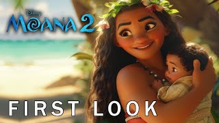 MOANA 2 2024 Trailer  Moana Has A KID Everything We Know Canon [upl. by Noreik]