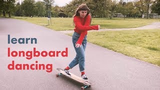 Longboard Dancing Tutorial First Steps [upl. by Kailey723]