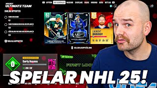 NHL 25 Jag har HELA spelet och testar Ultimate Team [upl. by Demy119]