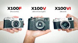 Fujifilm X100VI vs X100V vs X100F  Which Is Better [upl. by Plusch]