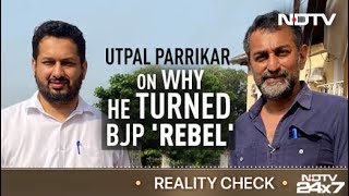 Manohar Parrikars Son Utpal On Fighting Goa Polls Vs BJP [upl. by Maltz192]