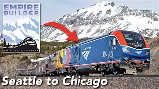 Seattle to Chicago by train  Amtraks EMPIRE BUILDER [upl. by Gibbs]