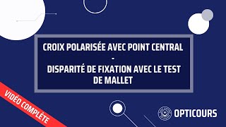 Croix polarisée avec point central test de Mallet  Analyse de la Vision  BTS OL [upl. by Montagna]