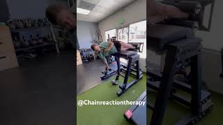 GHD lateral flexion weighted pull [upl. by Zales646]