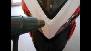 Applicazione grafica adesiva su Ducati Multistrada 1200  Vulturbike [upl. by Mushro733]