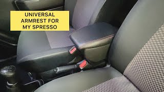 SUZUKI SPRESSO  UNIVERSAL ARMREST budgetcar maruti suzukispresso [upl. by Norman560]