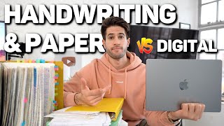 Digital Notes vs Handwriting Notes which should you do [upl. by Larisa213]