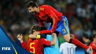 Germany v Spain  2010 FIFA World Cup  Match Highlights [upl. by Zebe295]