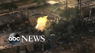 At least 2 people dead in massive warehouse gas explosion in Texas [upl. by Cantu]