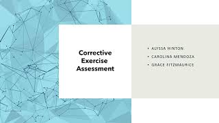 Corrective Exercise Assessment [upl. by Ynneh]