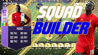 400k Sadio Mane Squad Builder Fifa 18 FullHD German [upl. by Alleuqram]