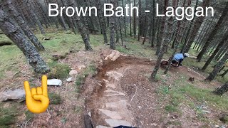 Brown Bath  Laggan MTB GoPro [upl. by Letty]