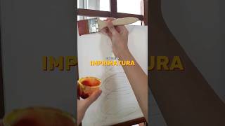 Cara bikin cat untuk imprimatura underpainting [upl. by Yerkovich861]