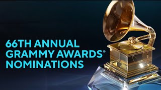 Full 66th Grammy Awards Nominations 2024 List [upl. by Tersina]