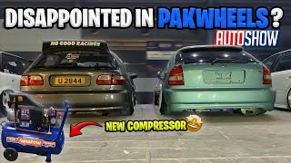 THOUGHTS ON PAKWHEELS AUTOSHOW DISAPPOINTED OR NOT ft New Compressor✅ [upl. by Eenafets]