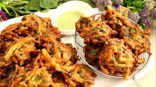 Mixed Vegetable Pakora Ramadan 2022 Special Pakora Recipe [upl. by Cima]