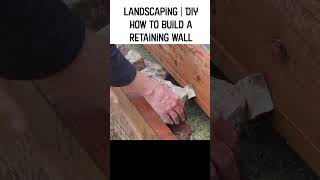 DIY Landscape Series 1 amp 2 Backyard Tiered Stone Walled Terrace [upl. by Carling]