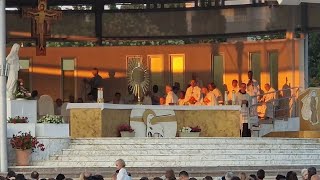 Medjugorje live Eucharistic Adoration [upl. by Kielty106]