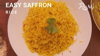 Rumi Spice  Recipe  Easy Saffron Rice [upl. by Notlit]