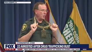 WATCH Polk County Sheriff raps song about drug busts  LiveNOW from FOX [upl. by Jaehne]