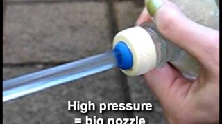 Water Rocket Variable Nozzle [upl. by Namajneb]