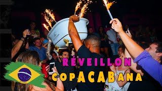 Copacabana 2024 🇧🇷 🎉NEW YEAR Celebration  Rio de Janeiro Brazil Reveillon Party [upl. by Marla]