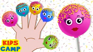 Lollipop Finger Family Song  More Nursery Rhymes and Kids Songs by kidscamp [upl. by Akerboom983]