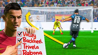 Scoring 1 AMAZING Goal With Every Technique in FIFA 23 [upl. by Ailyn329]