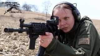 AK Mag Well Grip  correct way of holding your AK rifle [upl. by Anilatak]