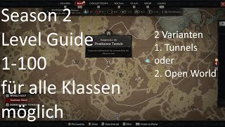 Diablo 4 Season 2 Level Guide 1100 für alle Klassen [upl. by Artinek]