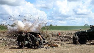 EPIC WWII Eastern Front Reenactment  Nyvang 2019 [upl. by Nonohcle]