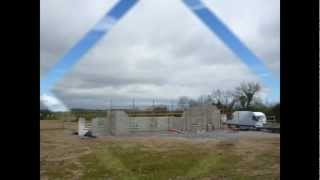 House Construction Ireland 14th May 2012 [upl. by Hanus]