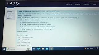 Feedback atividade diagnóstica Unidade 2  ESTRUTURAS FRASAIS [upl. by Helbon]