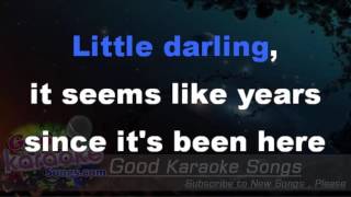 Here Comes The Sun  The Beatles Lyrics KAraoke  goodkaraokesongscom [upl. by Cherilynn]