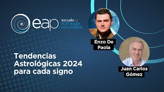 Tendencias Astrológicas 2024 para cada signo con Enzo de Paola [upl. by Eirotal]