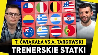 T ĆWIĄKAŁA vs A TARGOWSKI TRENERSKIE piłkarskie STATKI MEGA CIĘŻKIE PRZYKŁADY [upl. by Aneala]