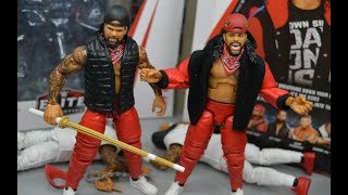 WWE ELITE 64 USOS FIGURE REVIEW [upl. by Inilahs132]