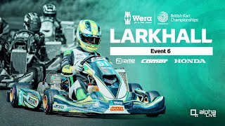 Larkhall  IAME Honda and Comer  Event 6  2023 Wera Tools British Kart Championships [upl. by Ludwigg]