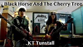 KT Tunstall  Black Horse And The Cherry Tree guitar and bass cover KTタンストール [upl. by Eppillihp]