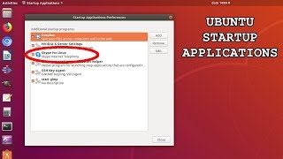 Manage startup applications on Ubuntu and derivatives [upl. by Novad]