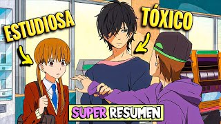 ❌La CHICA ESTUDIOSA que SE ENAMORÓ de UN DELINCUENTE🐔 TONARI NO KAIBUTSUKUN SUPER RESUMEN [upl. by Opiuuk]