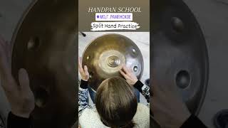 Split Hand Practice  handpan [upl. by Lenoel]