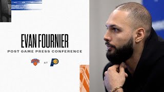 Evan Fournier  Knicks PostGame 110321 [upl. by Sirrep386]