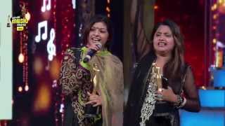 MMAwards 2015  Nooran Sisters MMA Moment Special  Radio Mirchi [upl. by Zipah]